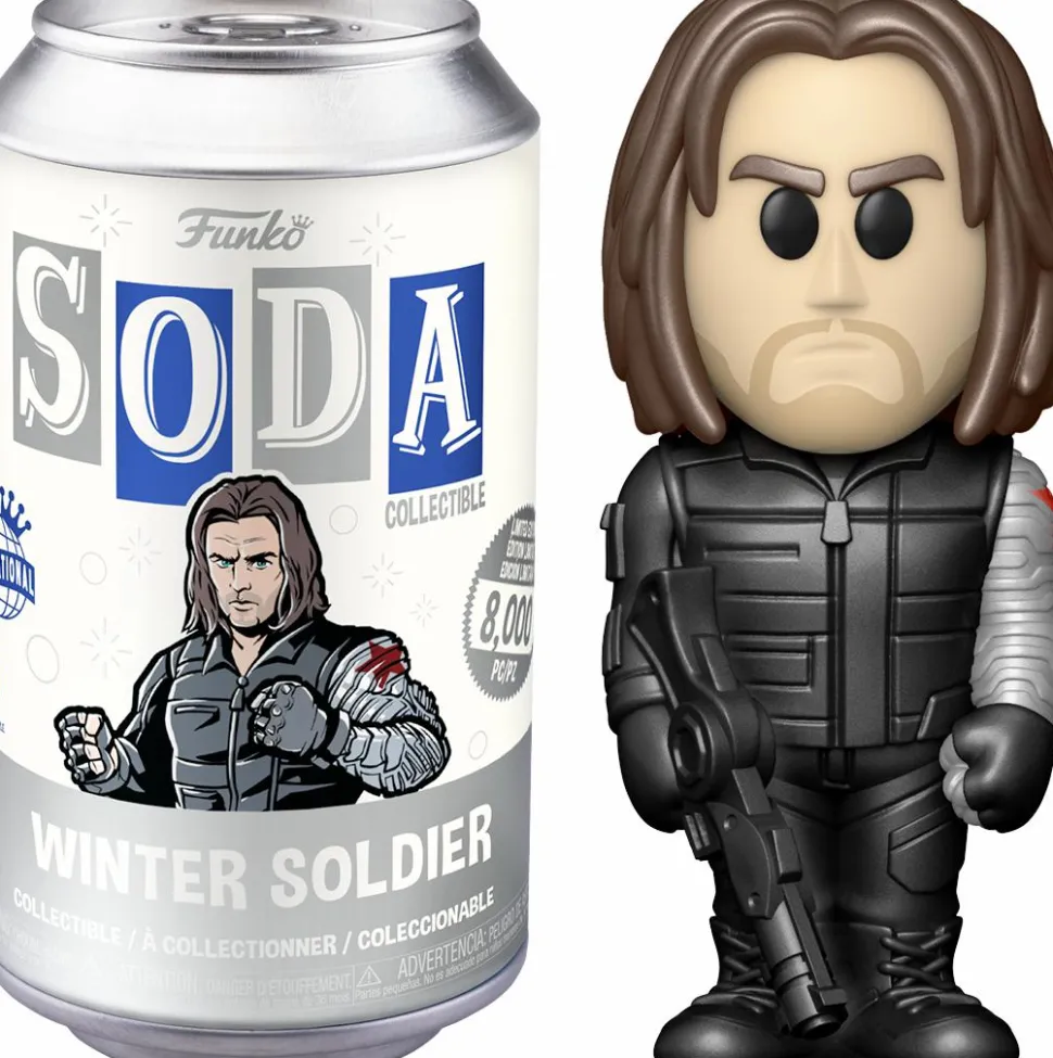 Captain America: The Winter Soldier - Winter Soldier Vinyl SODA Figure in Collector Can (International Edition)