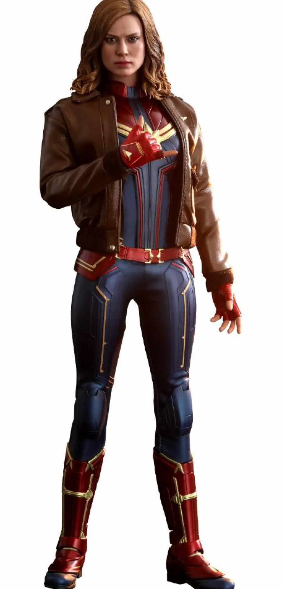 Captain Marvel (2019) - Captain Marvel Deluxe 1/6th Scale Hot Toys Action Figure (Int Sales Only)