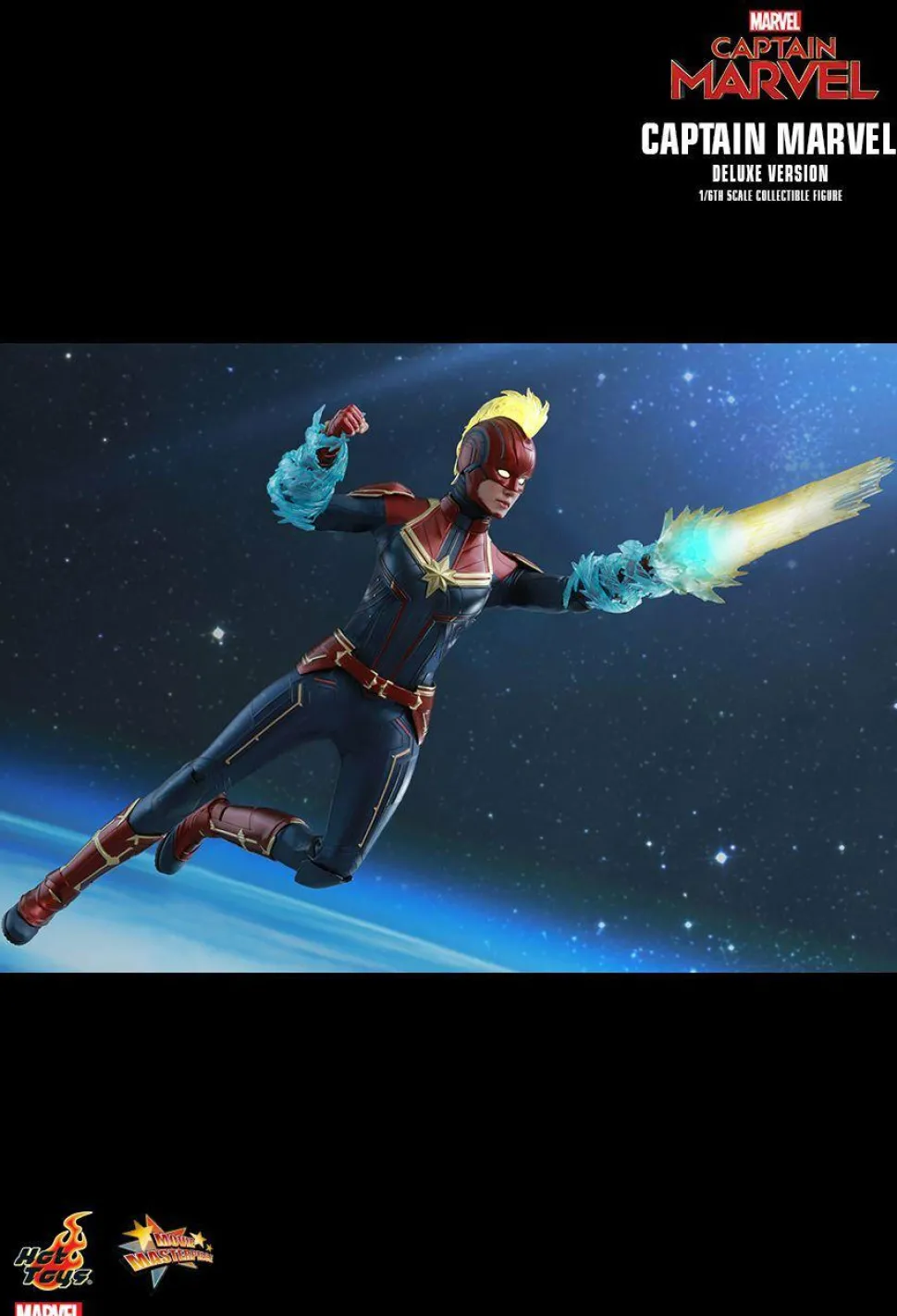 Captain Marvel (2019) - Captain Marvel Deluxe 1/6th Scale Hot Toys Action Figure (Int Sales Only)