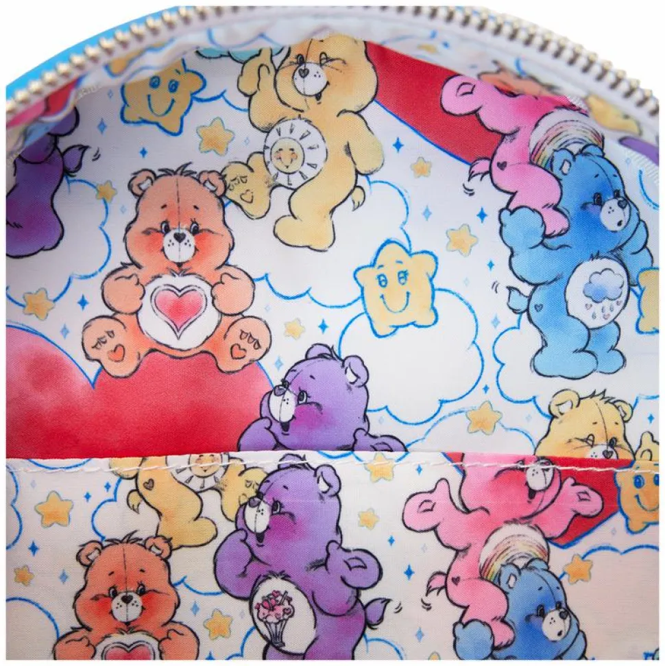Care Bears - Care-A-Lot Rainbow 10" Faux Leather Mini Backpack