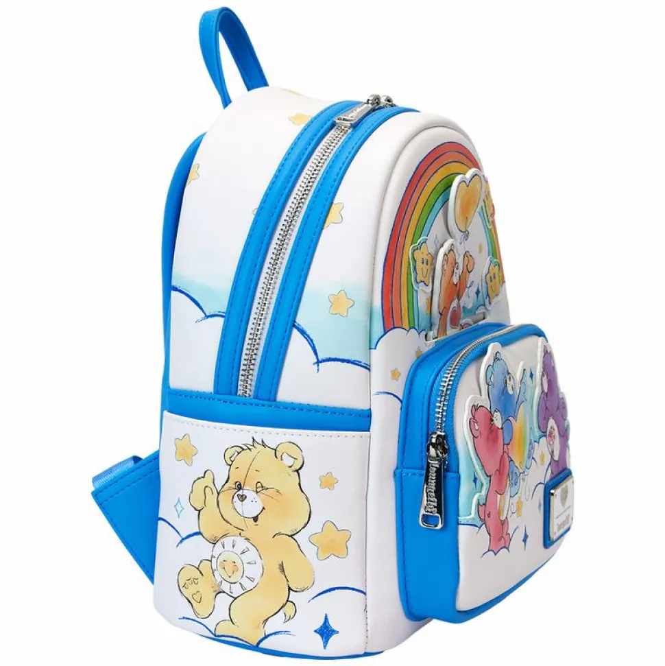Care Bears - Care-A-Lot Rainbow 10" Faux Leather Mini Backpack