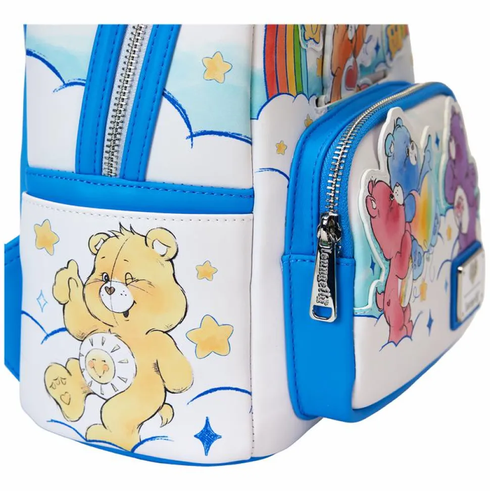 Care Bears - Care-A-Lot Rainbow 10" Faux Leather Mini Backpack