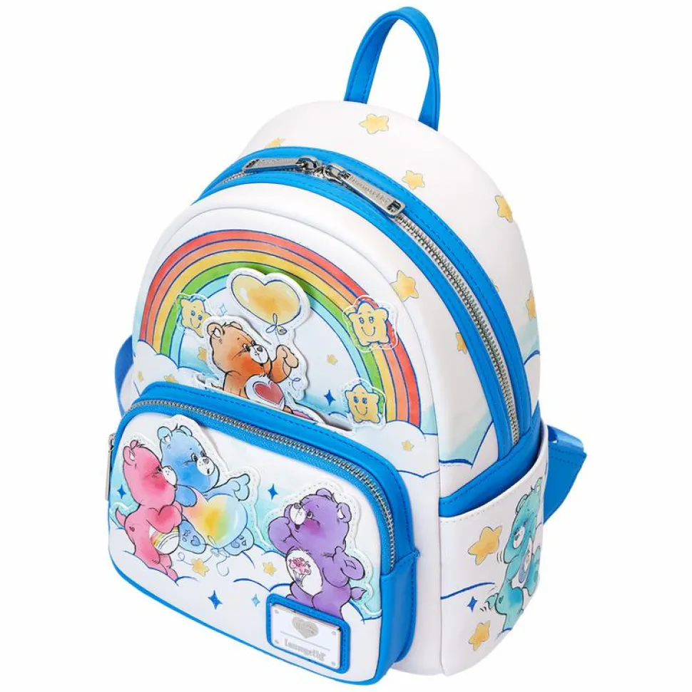 Care Bears - Care-A-Lot Rainbow 10" Faux Leather Mini Backpack