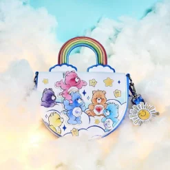 Care Bears - Care-A-Lot Rainbow 8" Faux Leather Crossbody Bag