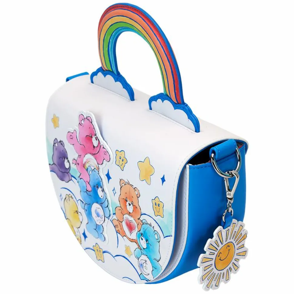 Care Bears - Care-A-Lot Rainbow 8" Faux Leather Crossbody Bag