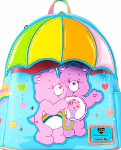 Care Bears - Rainbow 10" Faux Leather Mini Backpack