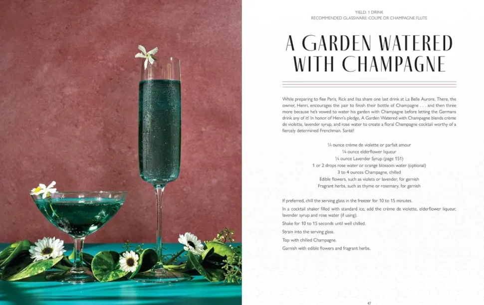 Casablanca (1942) - Casablanca Cocktails: We'll Always Have Aperitifs Hardcover Book