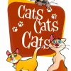 Cats Cats Cats! By Stephane Lapuss Paperback Book