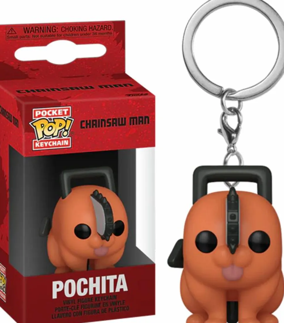 Chainsaw Man - Pochita Pocket Pop! Keychain