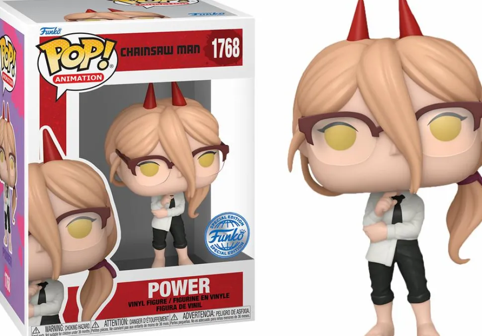 Chainsaw Man - Power (Operation: Super-Smart) Mystery Box (Includes Power & 3 Exclusive Pop! Vinyl Figures)