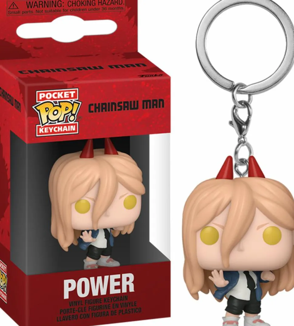 Chainsaw Man - Power Pocket Pop! Keychain
