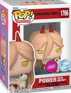 Chainsaw Man - Power with Meowy Pop! Vinyl Figure
