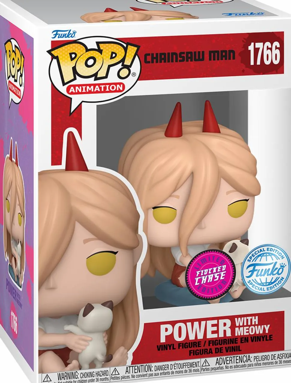 Chainsaw Man - Power with Meowy Pop! Vinyl Figure