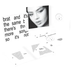 Charli XCX - Brat And It's The Same But There's Three More Songs So It's Not 2xLP Vinyl Record (White Vinyl)