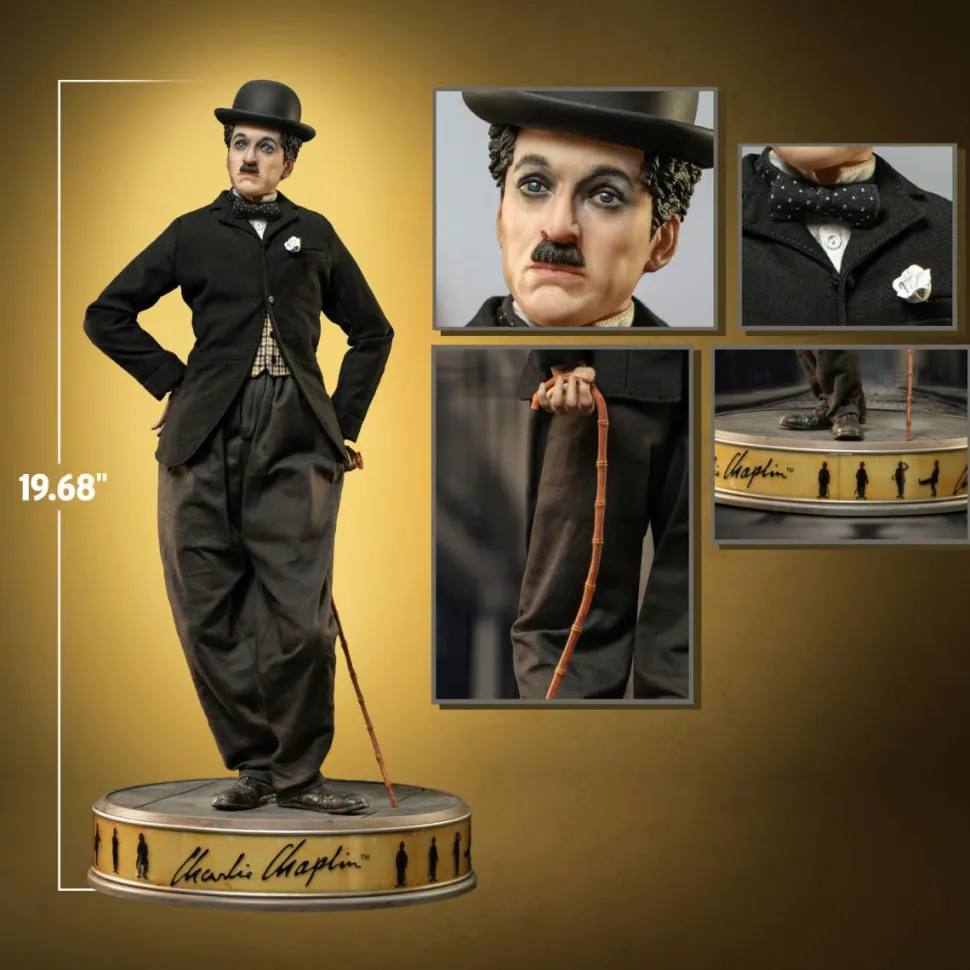 Charlie Chaplin - Little Tramp 1/4th Scale Statue