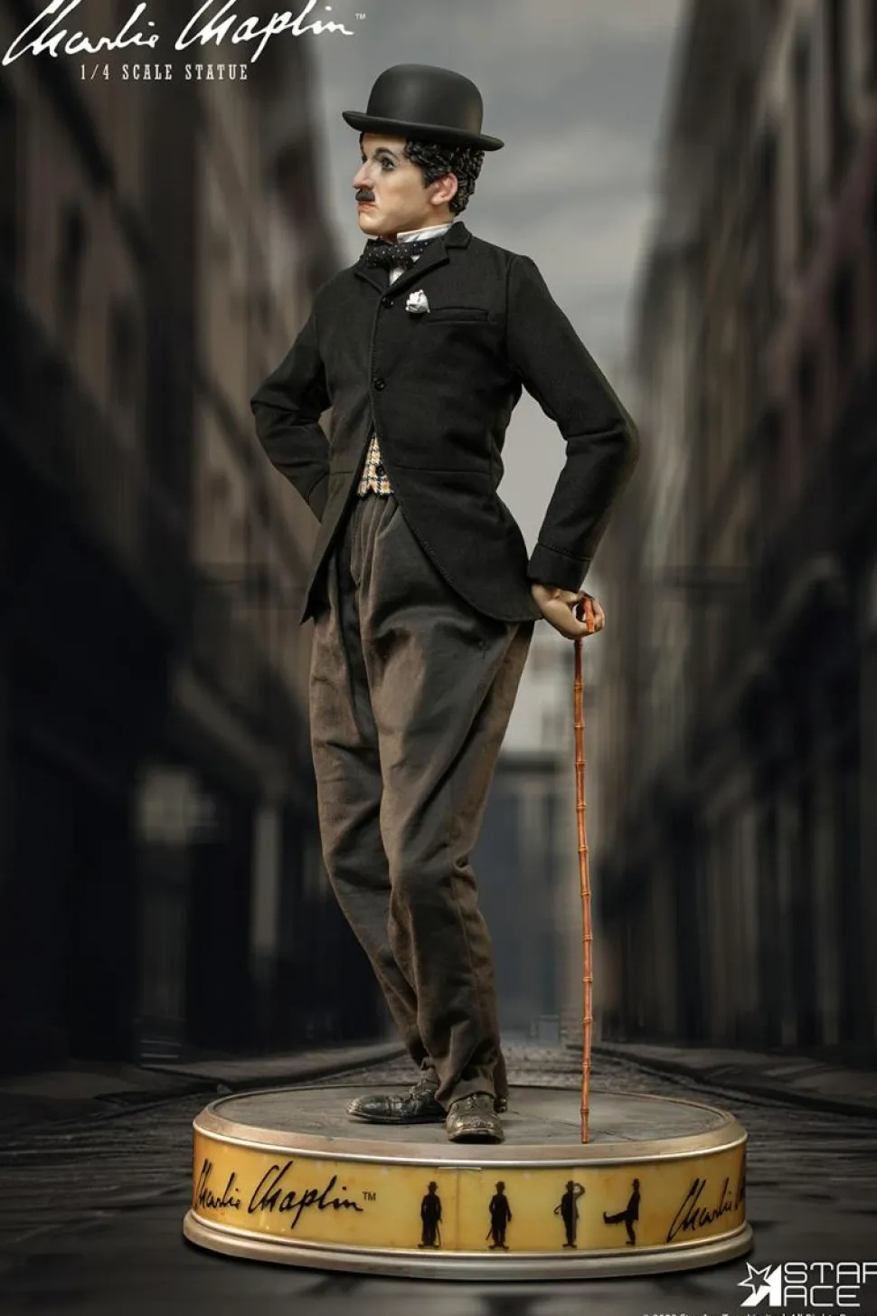 Charlie Chaplin - Little Tramp 1/4th Scale Statue
