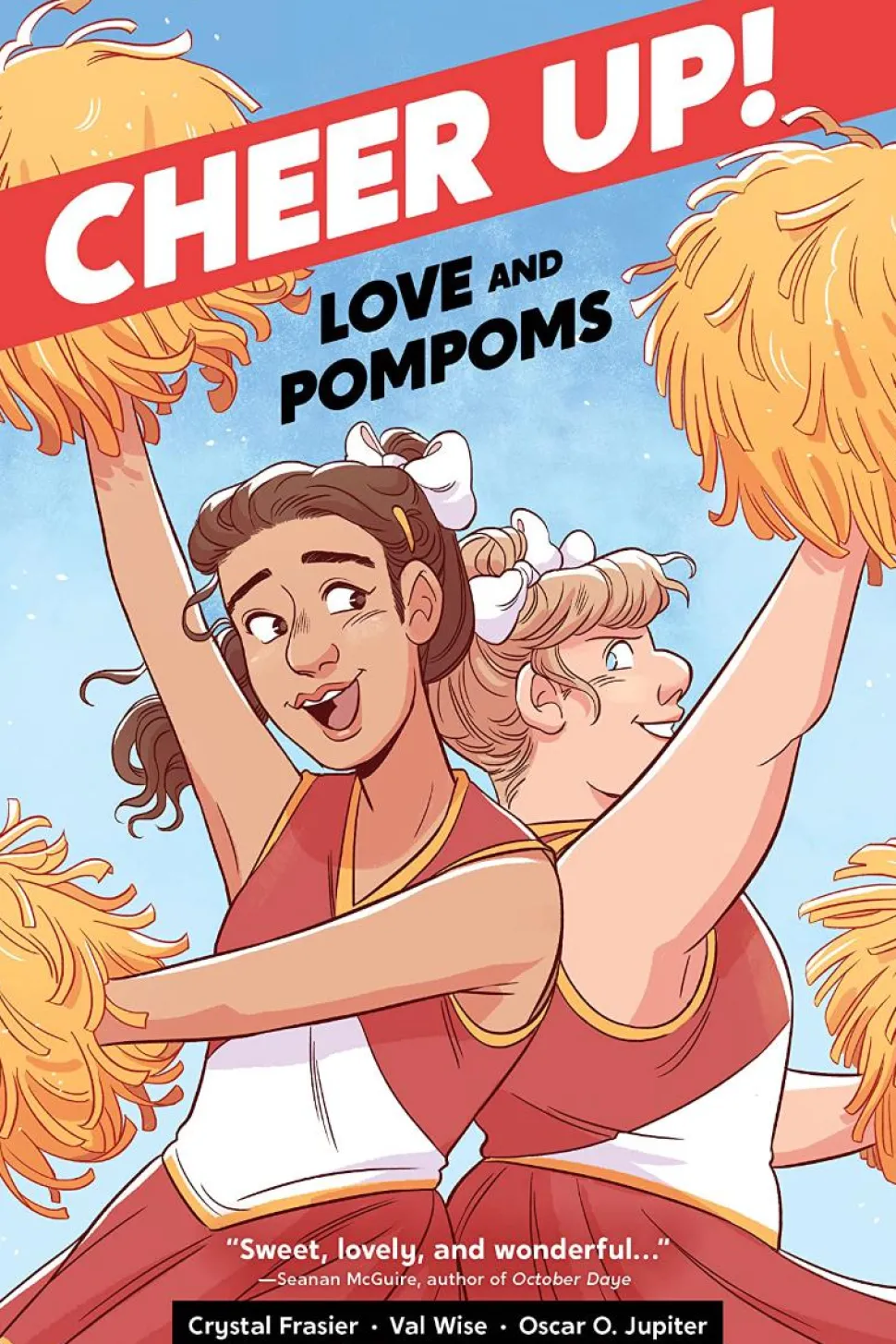 Cheer Up: Love and Pompoms by Crystal Frasier Paperback Book