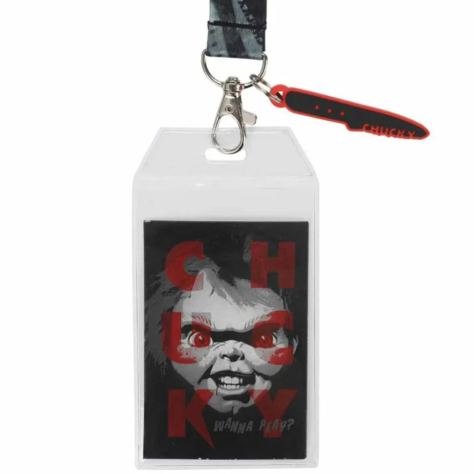Child's Play (1988) - Chucky Wanna Play? Lanyard