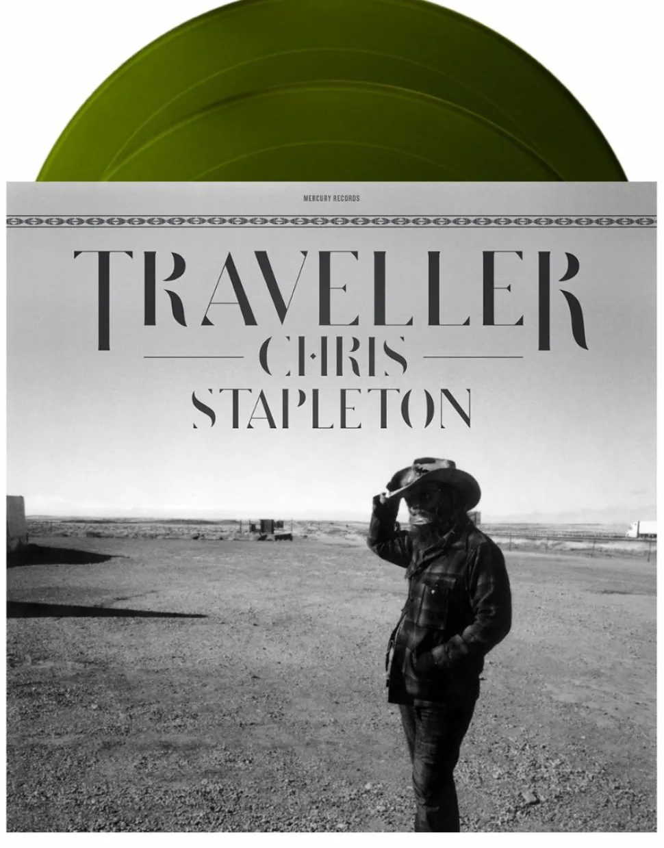 Chris Stapleton - Traveller 10th Anniversary 2xLP Vinyl Record (Forest Green Coloured Vinyl)