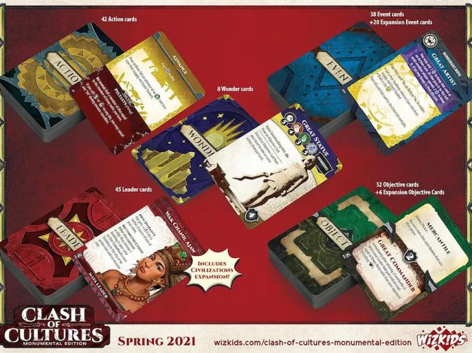 Clash of Cultures - Monumental Edition Board Game