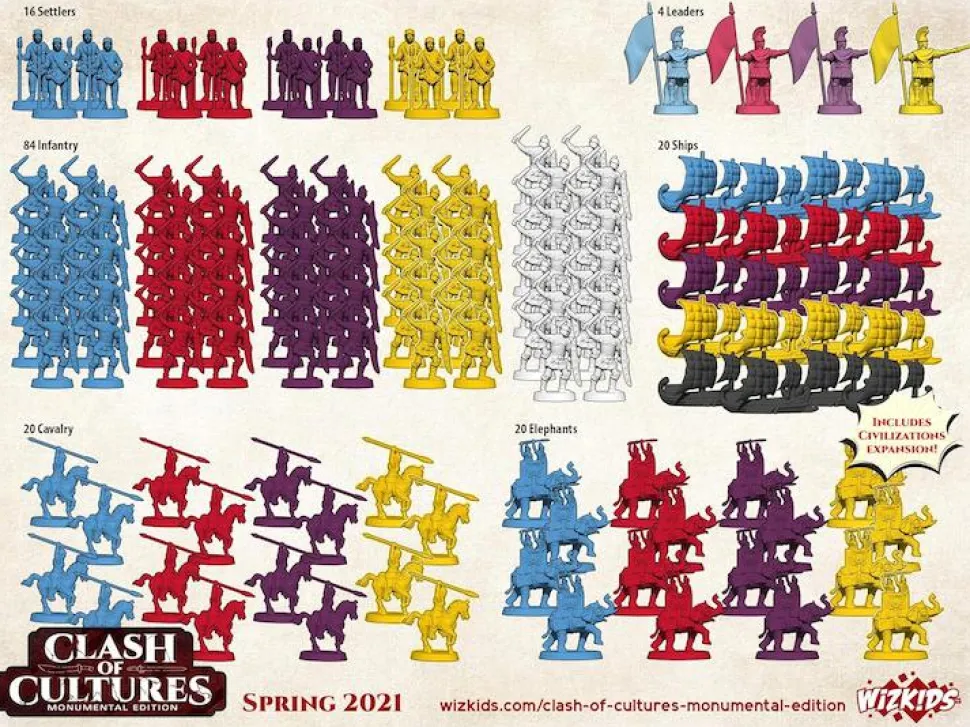 Clash of Cultures - Monumental Edition Board Game
