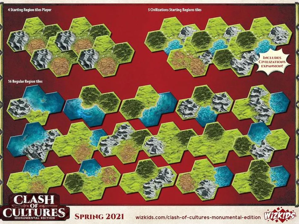 Clash of Cultures - Monumental Edition Board Game