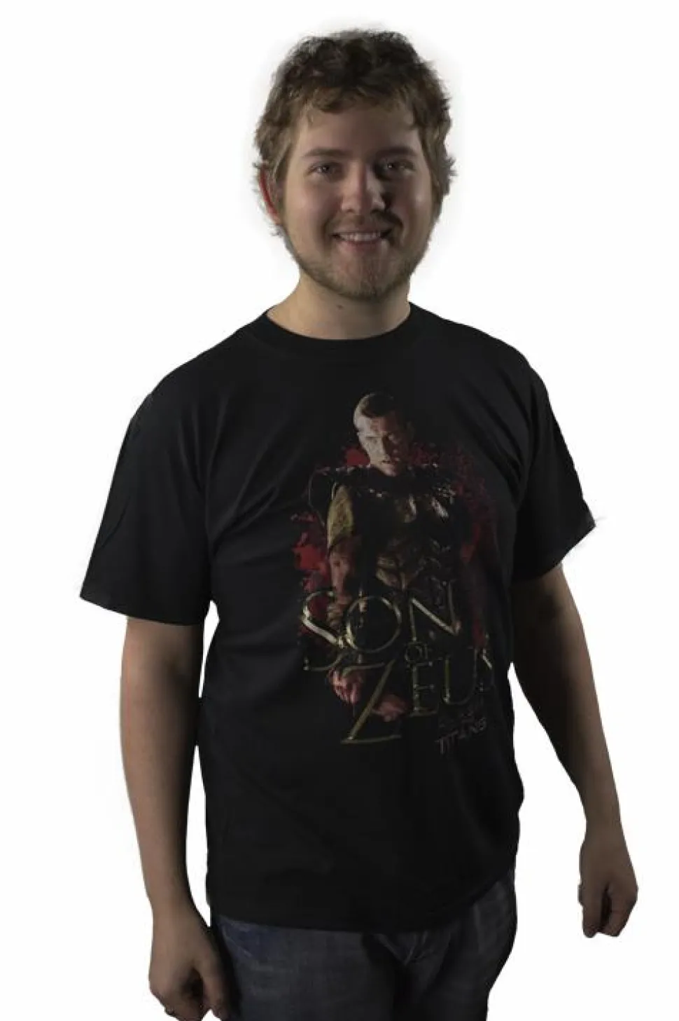 Clash of The Titans - Son of Zeus Black Male T-Shirt