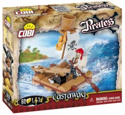 Cobi - Pirates Castaway Construction Set (60 Pieces)