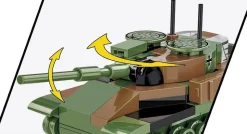 Cobi: Armed Forces - Leopard I Tank 1/72 Scale Building Block Construction Set (147 Pieces)