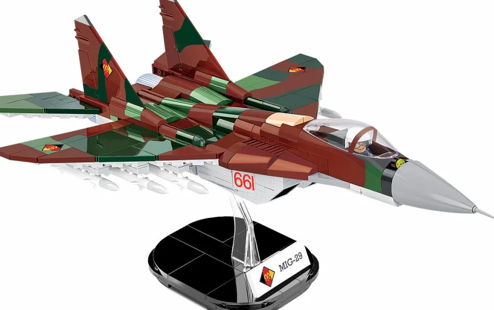 Cobi: Armed Forces - MiG-29 (East Germany) Fulcrum Fighter Jet Building Block Construction Set (545 Pieces)