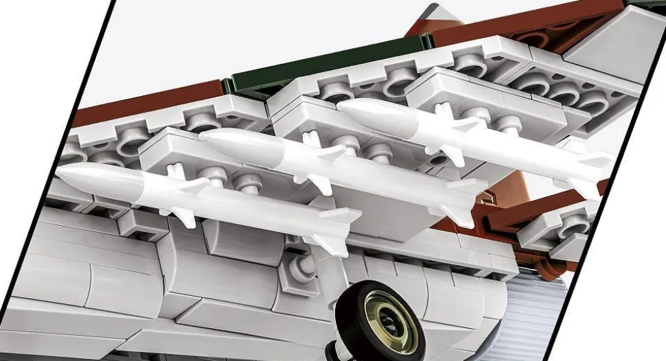 Cobi: Armed Forces - MiG-29 (East Germany) Fulcrum Fighter Jet Building Block Construction Set (545 Pieces)