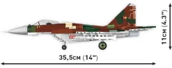 Cobi: Armed Forces - MiG-29 (East Germany) Fulcrum Fighter Jet Building Block Construction Set (545 Pieces)