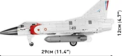 Cobi: Armed Forces - Mirage IIIC (Dassault License) Fighter Jet 1/48th Scale Building Block Construction Set (436 Pieces)