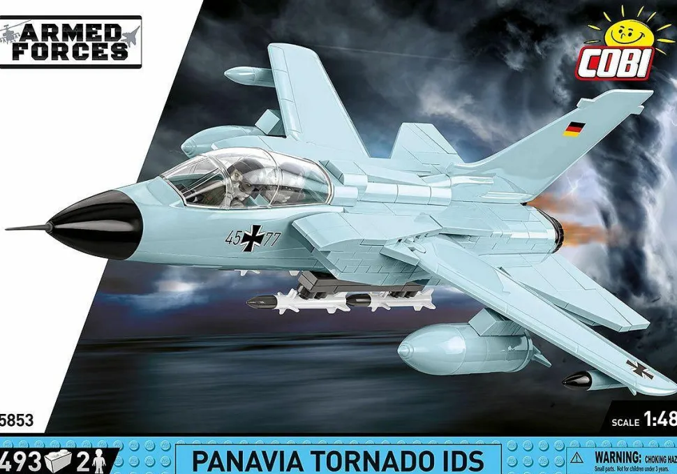 Cobi: Armed Forces - Panavia Tornado IDS Fighter Jet 1/48th Scale Building Block Construction Set (493 Pieces)