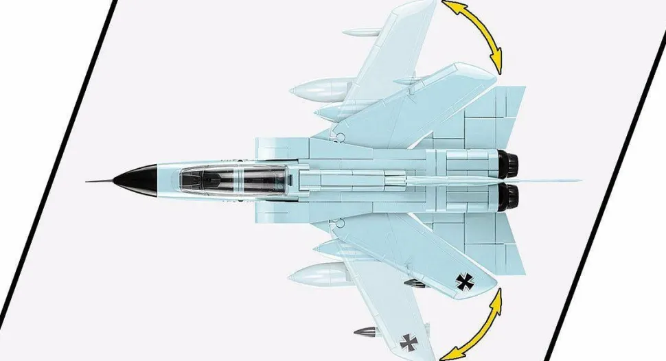 Cobi: Armed Forces - Panavia Tornado IDS Fighter Jet 1/48th Scale Building Block Construction Set (493 Pieces)