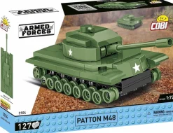 Cobi: Armed Forces - Patton M48 Tank 1/72 Scale Building Block Construction Set (127 Pieces)