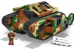 Cobi: Great War - Mark I (Male) no C.19. Tank Historical Collection 1/35th Scale Building Block Construction Set (878 Pieces)