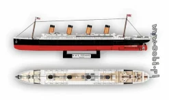 Cobi: Historical Collection - R.M.S. Titanic 1/450th Scale Exclusive Edition Construction Set (960 Pieces)