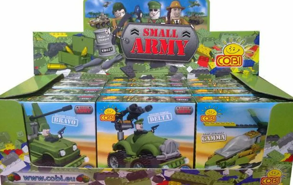 Cobi: Small Army - 60 Piece Construction Set Series #1 (Display of 12)