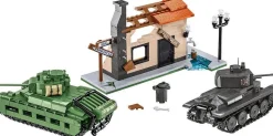 Cobi: World War II - Battle of Arras 1940 Matilda II vs. Panzer 38(t) Tank Historical Collection 1/35th Scale Building Block Construction Set (1015 Pieces)