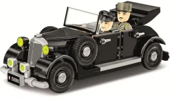 Cobi: World War II - Charles de Gaulle’s 1936 Horch 830 Convertible 1/35th Scale Construction Set (244 Pieces)