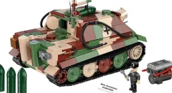 Cobi: World War II - 38cm Sturmmorser Sturmtiger Tank Historical Collection 1/28th Scale Building Block Construction Set (1100 Pieces)