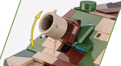 Cobi: World War II - 38cm Sturmmorser Sturmtiger Tank Historical Collection 1/28th Scale Building Block Construction Set (1100 Pieces)