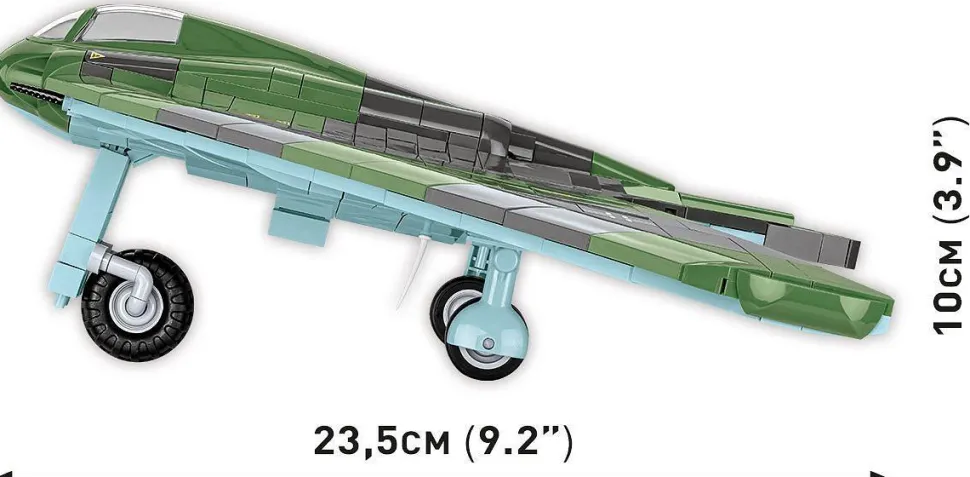 Cobi: World War II - Horten HO 229 Fighter Bomber Plane Historical Collection 1/32 Scale Building Block Construction Set (953 Pieces)