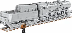 Cobi: World War II - Kriegslokomotive Baureihe 52 Steam Locomotive Train Historical Collection 1/35th Scale Building Block Construction Set (2476 Pieces)