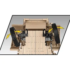 Cobi: World War II - Kubelwagen (PKW TYP 82) Executive Edition Historical Collection 1/12th Scale Building Block Construction Set (1530 Pieces)