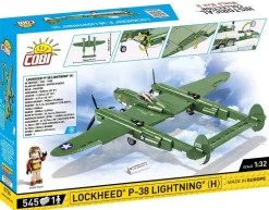 Cobi: World War II - Lockheed P-38 Lightning H Construction Set (545 pieces)