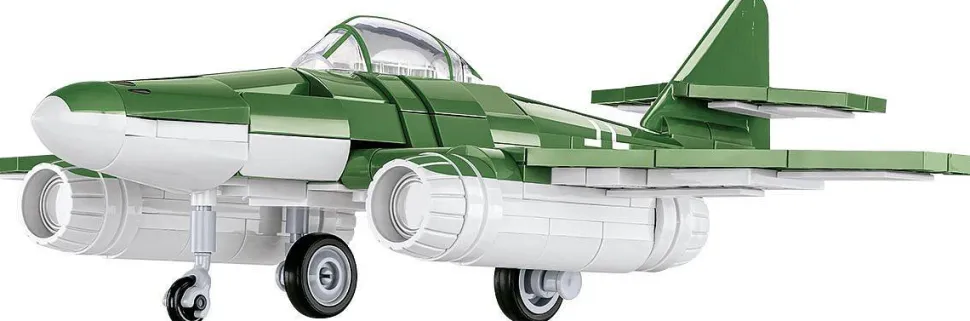 Cobi: World War II - Messerschmitt ME 262 Fighter Bomber Plane Historical Collection 1/48th Scale Building Block Construction Set (250 Pieces)