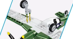 Cobi: World War II - North American P-51D Mustang Fighter Plane Historical Collection 1/48th Scale Building Block Construction Set (152 Pieces)