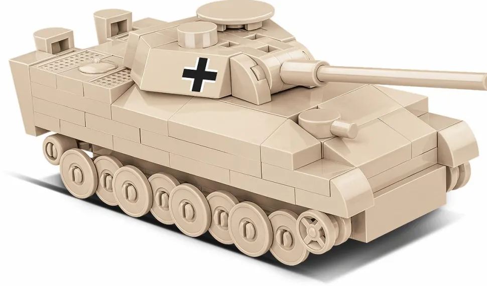 Cobi: World War II - Panzer V Panther Tank Historical Collection 1/72 Scale Building Block Construction Set (126 Pieces)